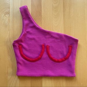 One Shoulder Tank Top